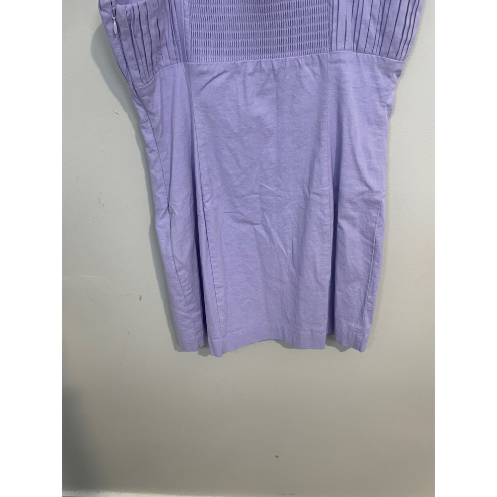 NWT Maeve By Anthropologie Ophelia Dress in Lilac Size 8 Mini Feminine Dainty - Picture 8 of 12